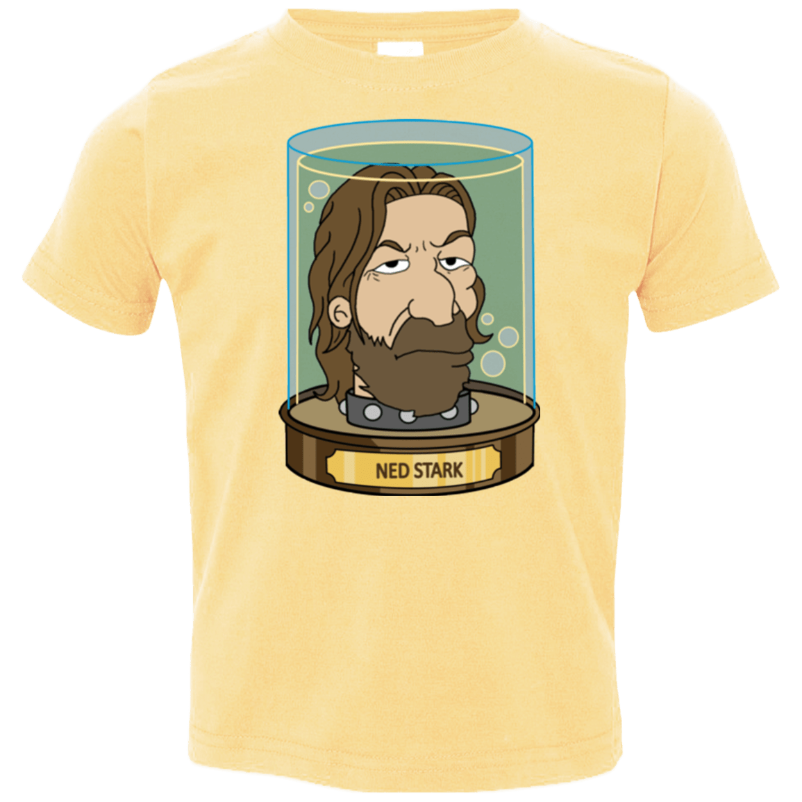 T-Shirts Butter / 2T Ned Stark Head Toddler Premium T-Shirt