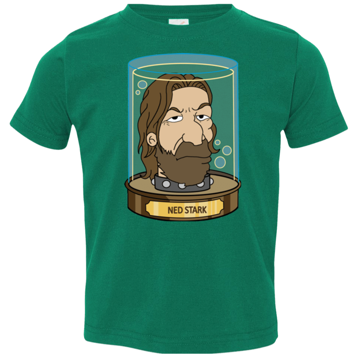 T-Shirts Kelly / 2T Ned Stark Head Toddler Premium T-Shirt