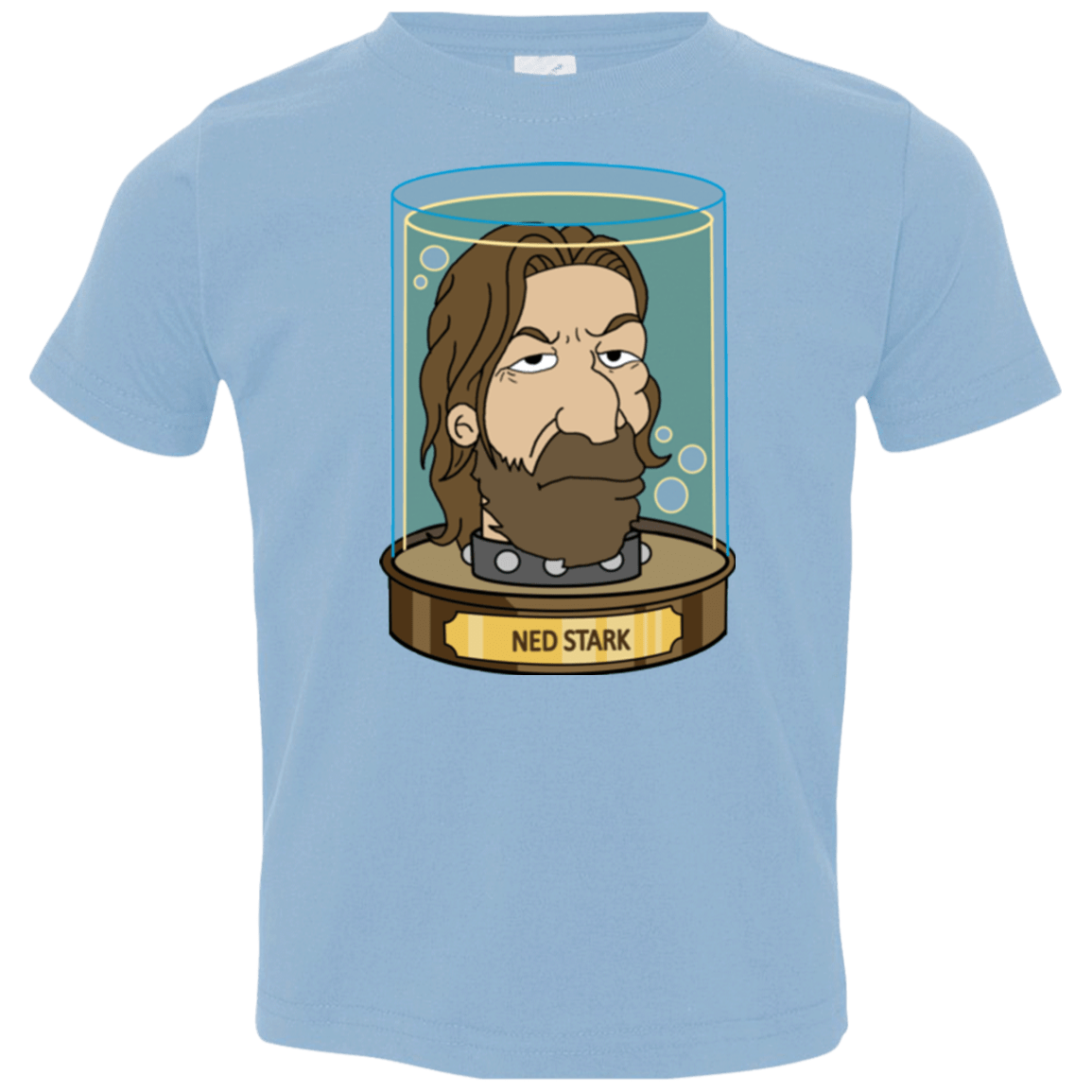 T-Shirts Light Blue / 2T Ned Stark Head Toddler Premium T-Shirt