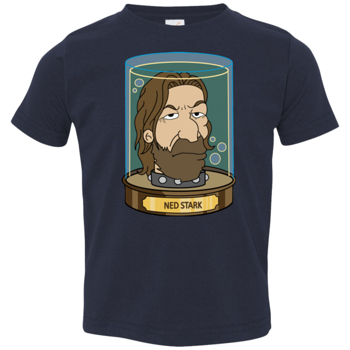 T-Shirts Navy / 2T Ned Stark Head Toddler Premium T-Shirt