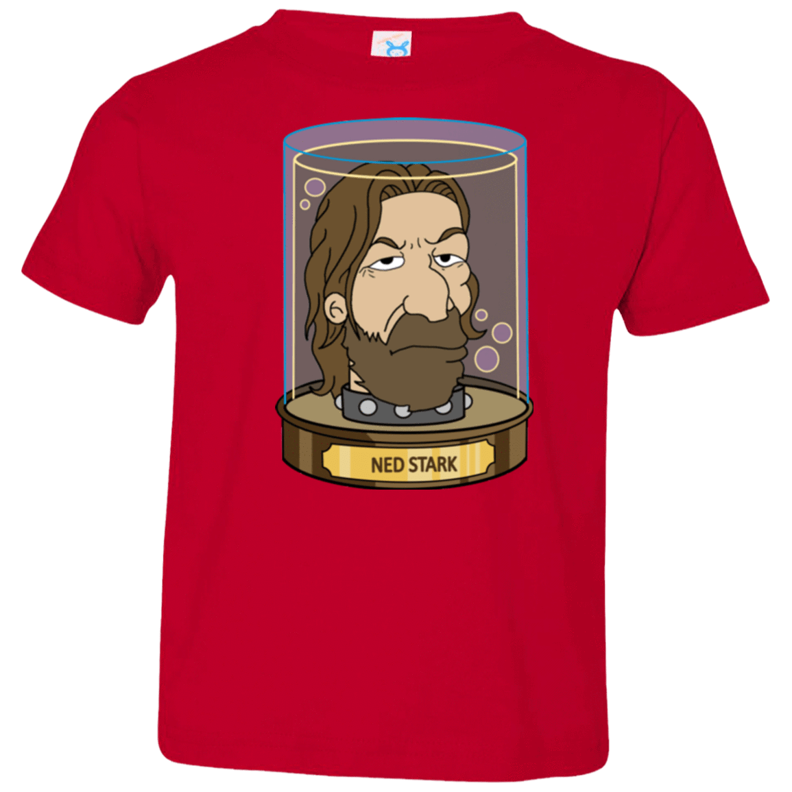 T-Shirts Red / 2T Ned Stark Head Toddler Premium T-Shirt