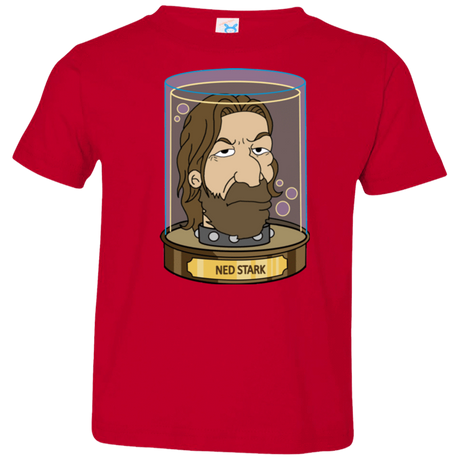 T-Shirts Red / 2T Ned Stark Head Toddler Premium T-Shirt