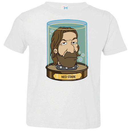 T-Shirts White / 2T Ned Stark Head Toddler Premium T-Shirt