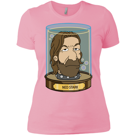 T-Shirts Light Pink / X-Small Ned Stark Head Women's Premium T-Shirt