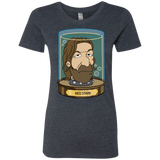 T-Shirts Vintage Navy / Small Ned Stark Head Women's Triblend T-Shirt