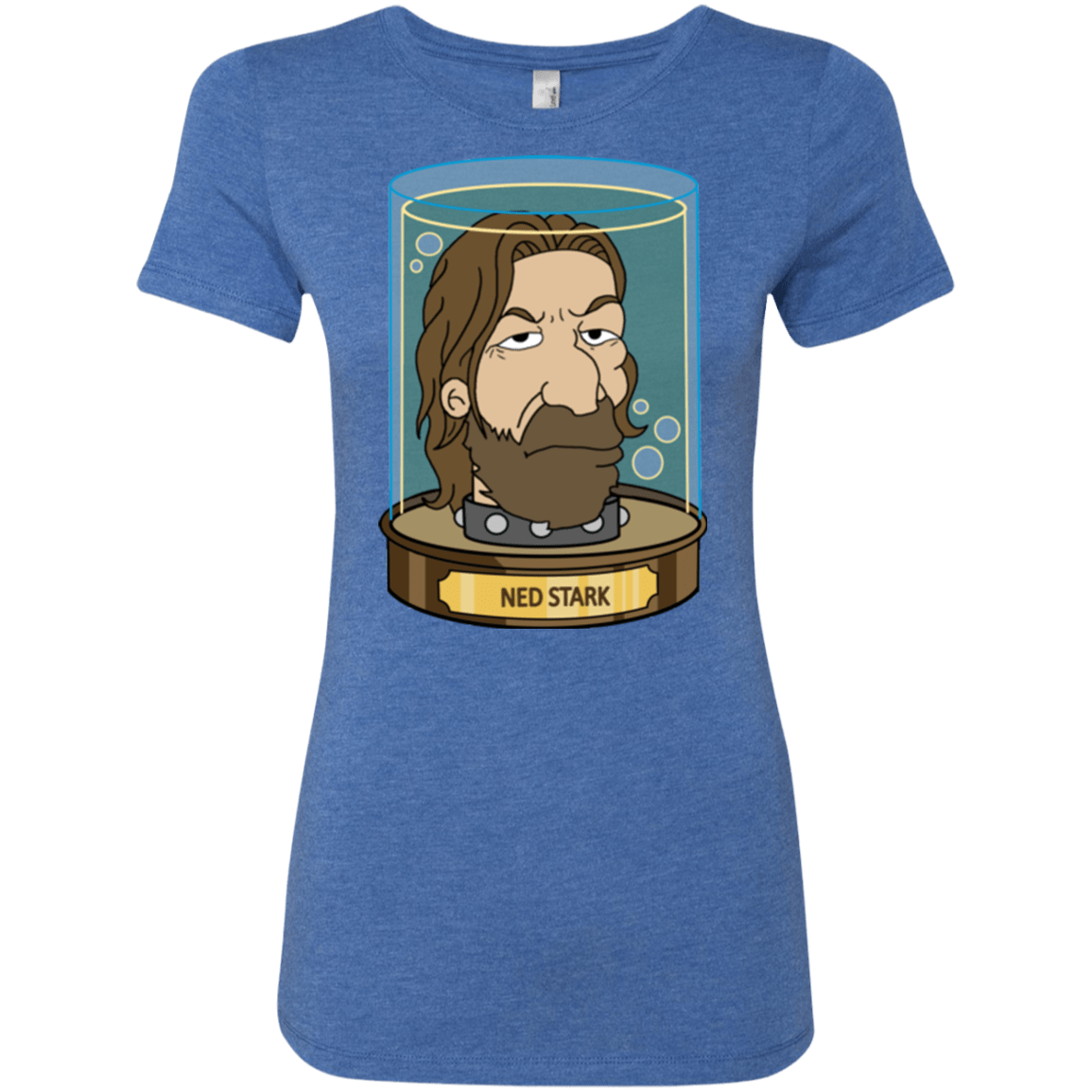 T-Shirts Vintage Royal / Small Ned Stark Head Women's Triblend T-Shirt