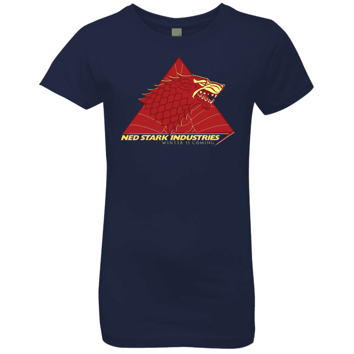 T-Shirts Midnight Navy / YXS Ned Stark Industries Girls Premium T-Shirt