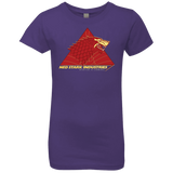 T-Shirts Purple Rush / YXS Ned Stark Industries Girls Premium T-Shirt