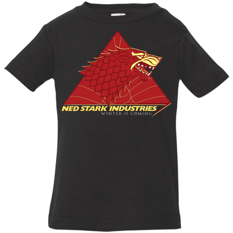 T-Shirts Black / 6 Months Ned Stark Industries Infant Premium T-Shirt