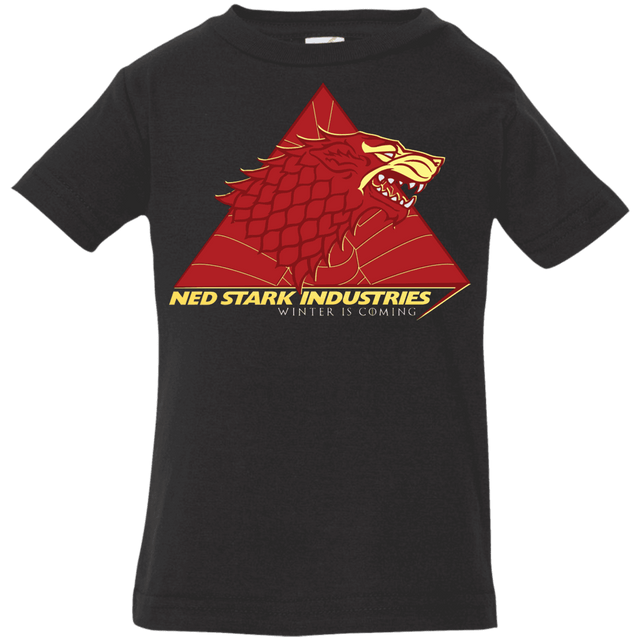 T-Shirts Black / 6 Months Ned Stark Industries Infant Premium T-Shirt