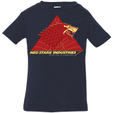 T-Shirts Navy / 6 Months Ned Stark Industries Infant Premium T-Shirt