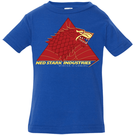 T-Shirts Royal / 6 Months Ned Stark Industries Infant Premium T-Shirt