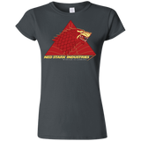 T-Shirts Charcoal / S Ned Stark Industries Junior Slimmer-Fit T-Shirt