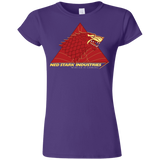 T-Shirts Purple / S Ned Stark Industries Junior Slimmer-Fit T-Shirt