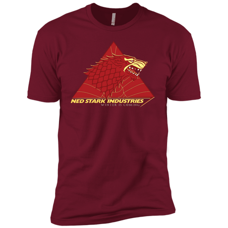 T-Shirts Cardinal / X-Small Ned Stark Industries Men's Premium T-Shirt