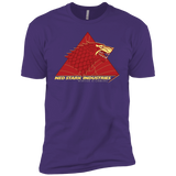 T-Shirts Purple Rush/ / X-Small Ned Stark Industries Men's Premium T-Shirt