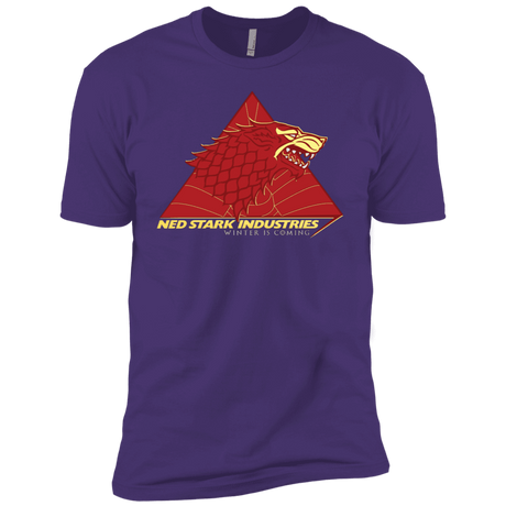 T-Shirts Purple Rush/ / X-Small Ned Stark Industries Men's Premium T-Shirt