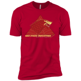 T-Shirts Red / X-Small Ned Stark Industries Men's Premium T-Shirt