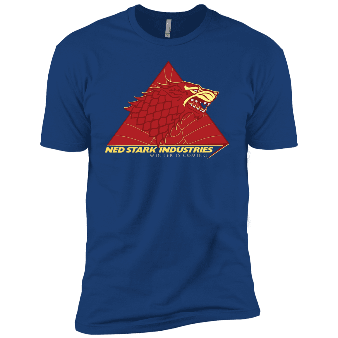 T-Shirts Royal / X-Small Ned Stark Industries Men's Premium T-Shirt
