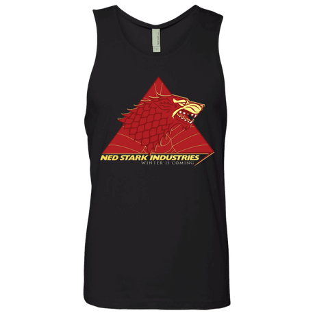 T-Shirts Black / S Ned Stark Industries Men's Premium Tank Top