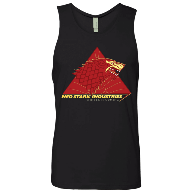 T-Shirts Black / S Ned Stark Industries Men's Premium Tank Top