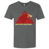 T-Shirts Heavy Metal / X-Small Ned Stark Industries Men's Premium V-Neck