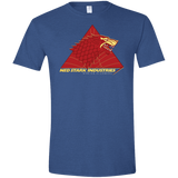 T-Shirts Heather Royal / X-Small Ned Stark Industries Men's Semi-Fitted Softstyle