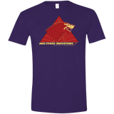 T-Shirts Purple / S Ned Stark Industries Men's Semi-Fitted Softstyle