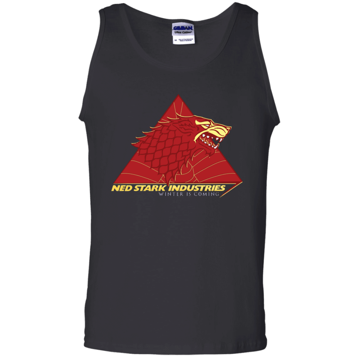 T-Shirts Black / S Ned Stark Industries Men's Tank Top