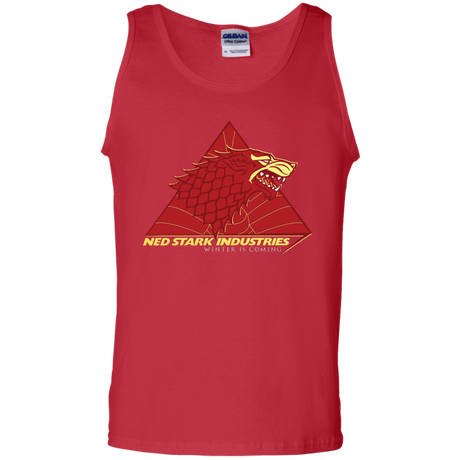 T-Shirts Red / S Ned Stark Industries Men's Tank Top