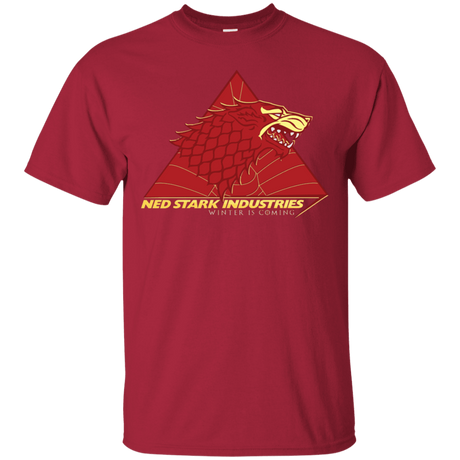 T-Shirts Cardinal / S Ned Stark Industries T-Shirt