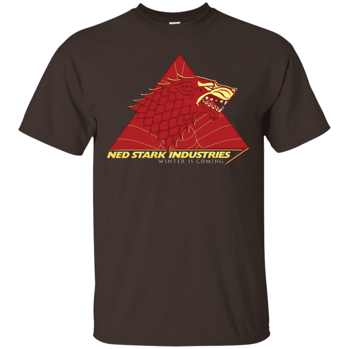 T-Shirts Dark Chocolate / S Ned Stark Industries T-Shirt