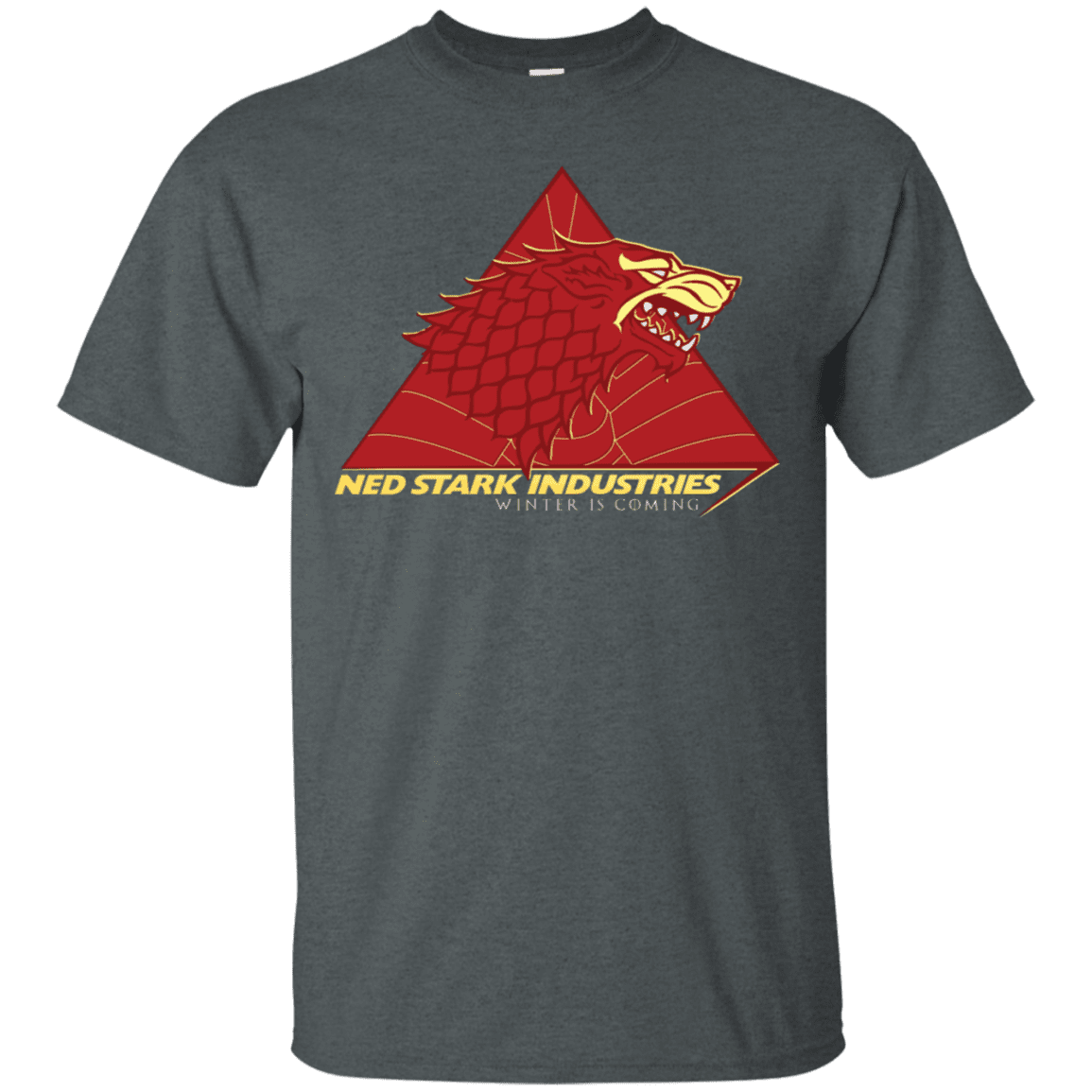 T-Shirts Dark Heather / S Ned Stark Industries T-Shirt