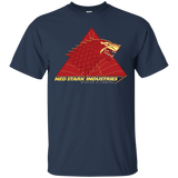 T-Shirts Navy / S Ned Stark Industries T-Shirt