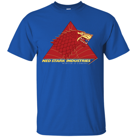 T-Shirts Royal / S Ned Stark Industries T-Shirt