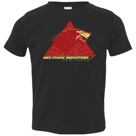 T-Shirts Black / 2T Ned Stark Industries Toddler Premium T-Shirt