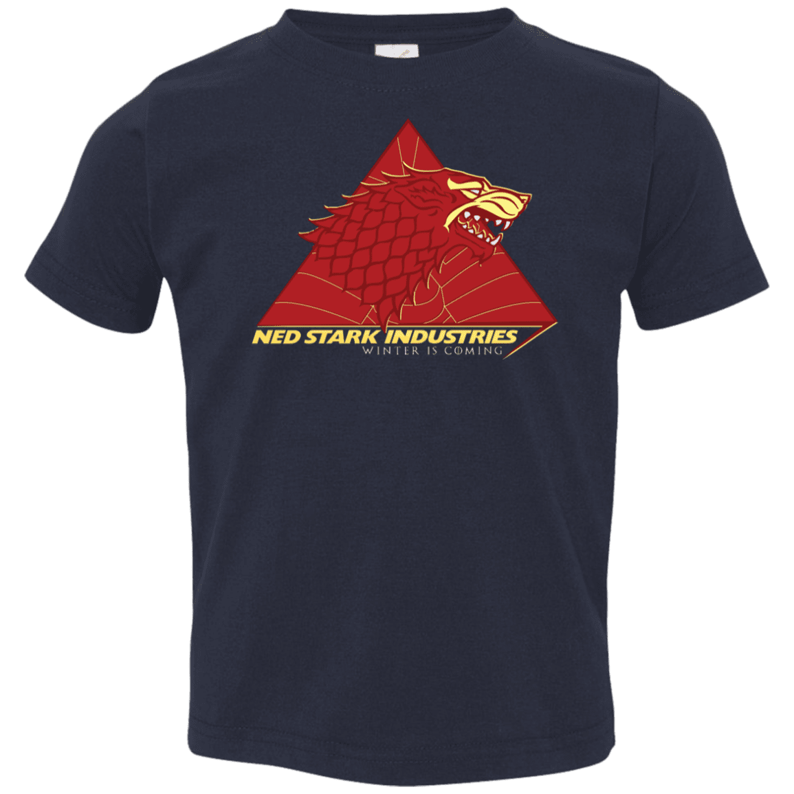 T-Shirts Navy / 2T Ned Stark Industries Toddler Premium T-Shirt