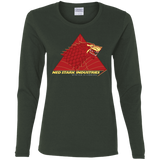 T-Shirts Forest / S Ned Stark Industries Women's Long Sleeve T-Shirt