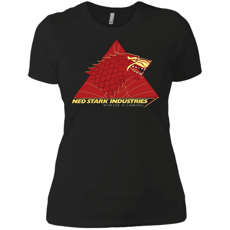 T-Shirts Black / X-Small Ned Stark Industries Women's Premium T-Shirt