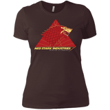 T-Shirts Dark Chocolate / X-Small Ned Stark Industries Women's Premium T-Shirt