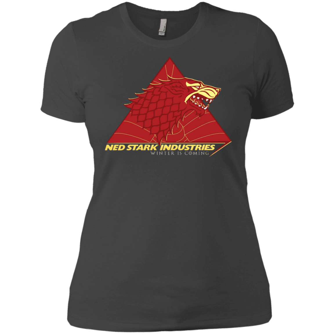 T-Shirts Heavy Metal / X-Small Ned Stark Industries Women's Premium T-Shirt