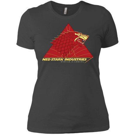 T-Shirts Heavy Metal / X-Small Ned Stark Industries Women's Premium T-Shirt