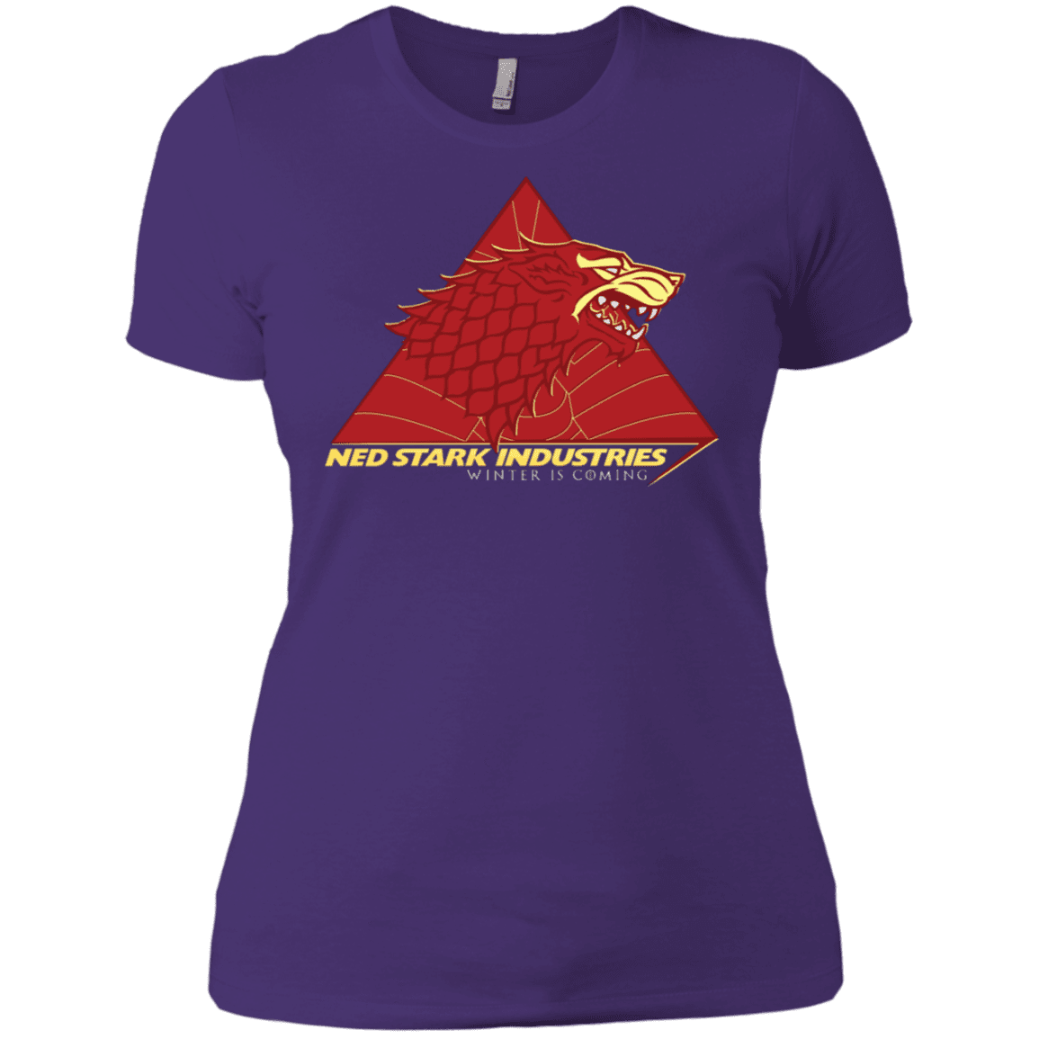 T-Shirts Purple Rush/ / X-Small Ned Stark Industries Women's Premium T-Shirt
