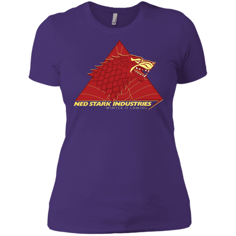 T-Shirts Purple Rush/ / X-Small Ned Stark Industries Women's Premium T-Shirt