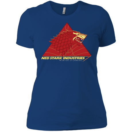 T-Shirts Royal / X-Small Ned Stark Industries Women's Premium T-Shirt