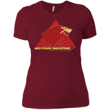 T-Shirts Scarlet / X-Small Ned Stark Industries Women's Premium T-Shirt