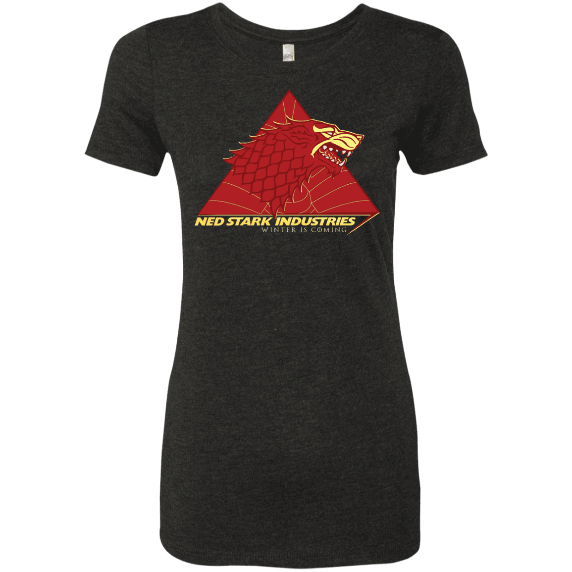 T-Shirts Vintage Black / S Ned Stark Industries Women's Triblend T-Shirt