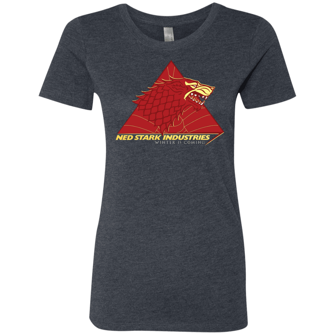 T-Shirts Vintage Navy / S Ned Stark Industries Women's Triblend T-Shirt