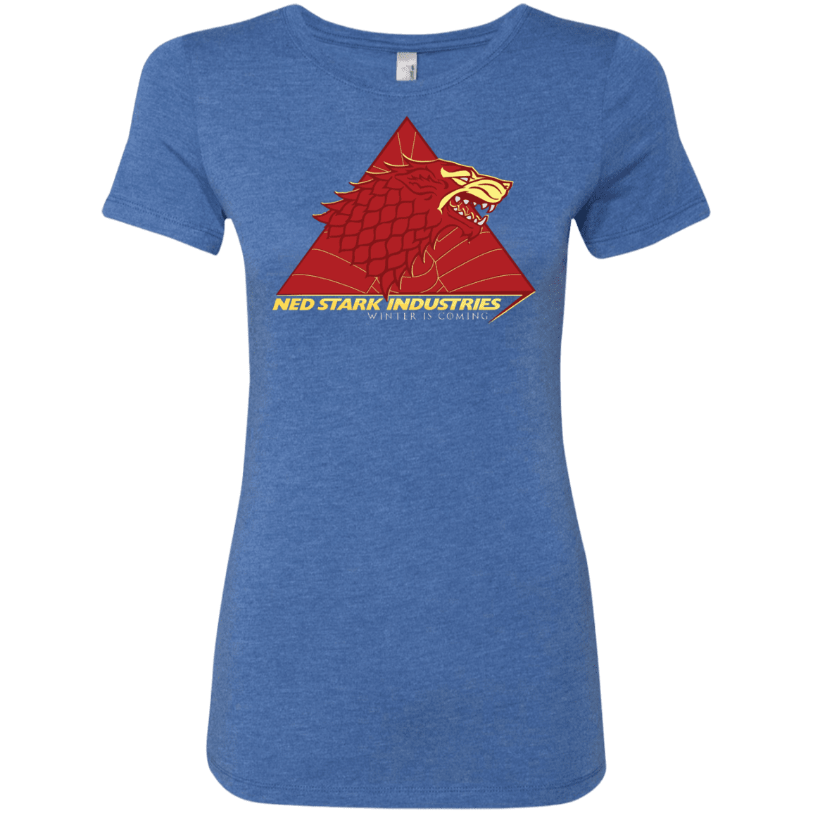 T-Shirts Vintage Royal / S Ned Stark Industries Women's Triblend T-Shirt