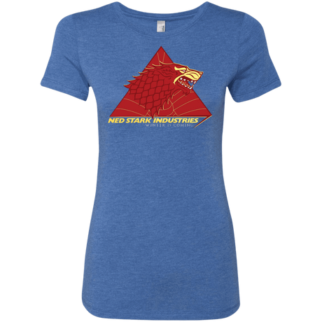 T-Shirts Vintage Royal / S Ned Stark Industries Women's Triblend T-Shirt
